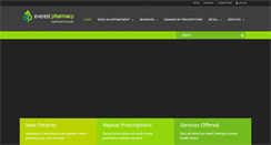 Desktop Screenshot of everestpharmacy.co.uk